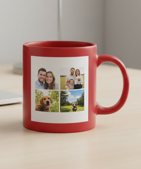 Colourful Custom Printed Mug